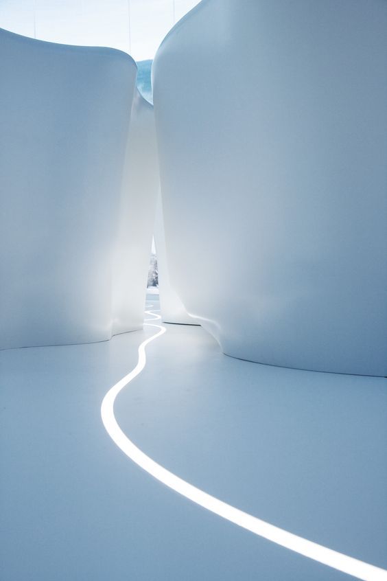 Luz integrada al espacio